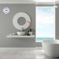 thumbnail image 3 of Indoor Outdoor Waterproof Wall Clock, 1PCBattery Operated Quality Quartz Round Clock for Outdoors/ Pool/ Patio/ Home- Blue, 3 of 5