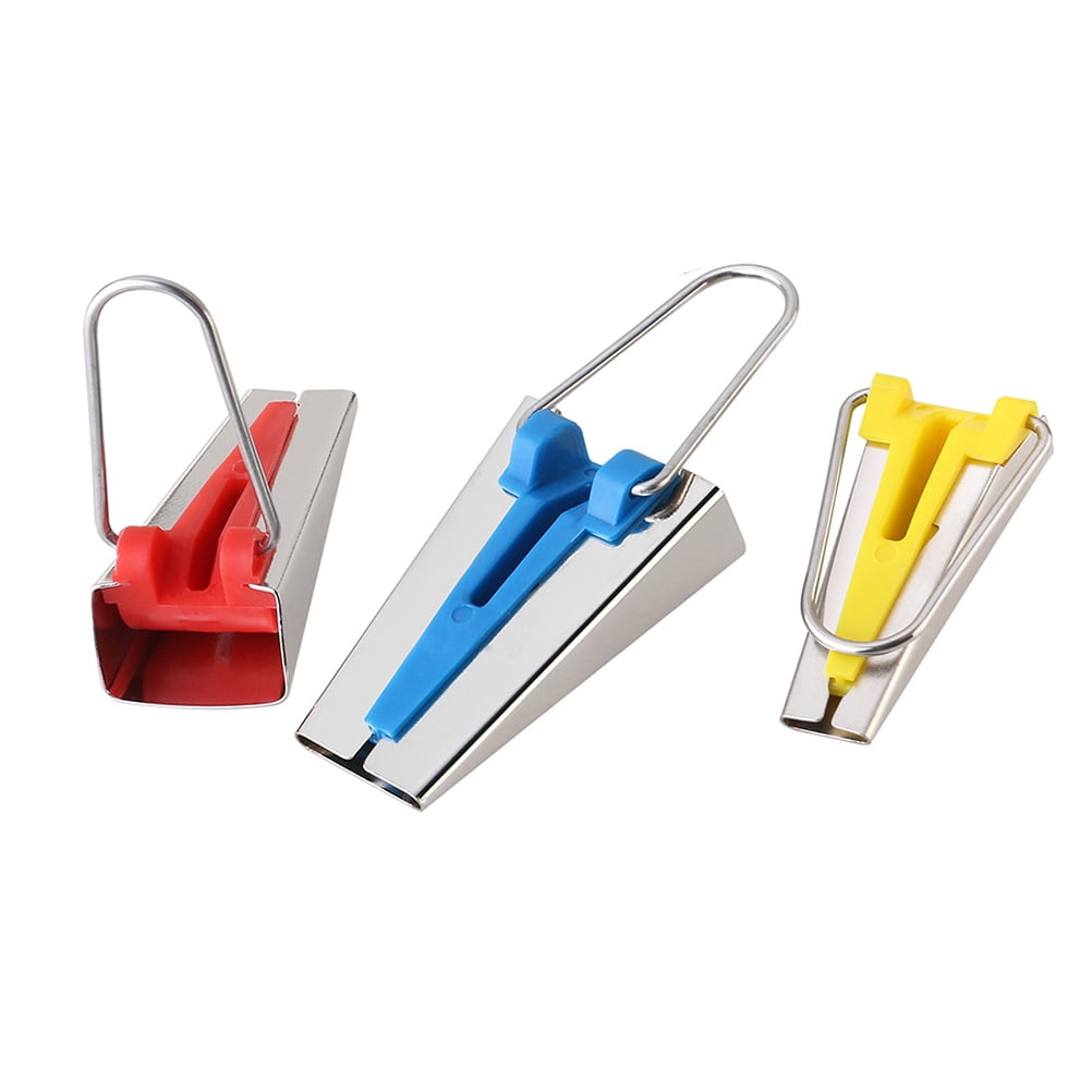 3PCS/Set Bias Tape Maker Tool Fabric Quilting Bias Binding Maker Sewing
