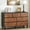 7 Drawers, variant on Juiluna 5 Drawers Dresser, 46" Tall Modern Chest of Drawers with Natural Texture, Curved Profile Design, Dresser TV Stand, Wood Drawer Organizer for Bedroom, Living Room, Hallway, Natural Oak