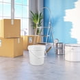 thumbnail image 1 of RENACLIPY 1Pcs Seau de Rangement de Peinture Hdpe Rond Blanc avec Couvercle Scellé pour Projets de Rénovation et Bricolage, 1 of 8