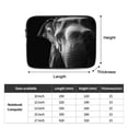 thumbnail image 3 of Laptop Sleeve Bag Compatible For iPad MacBook Air Pro Tablet Computer PC notebook Protective Fit in 10/12/13/14/15/16/17 inch Size wild big elephant (2), 3 of 5