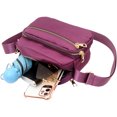 thumbnail image 5 of AMVKLX Nylon Crossbody Bags for Women Purses and Handbags Women's Casual Messenger Bag Waterproof Black Crossbody Purse Black, 5 of 8
