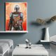 thumbnail image 5 of Cuadros Decorativos Dibujos animados Yoda completo taladro diamante pintura DIY mosaico cuenta arte imagen Kit Sywqhk Nuevos Originales, 5 of 9