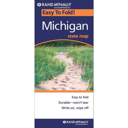 Michigan State Map - Rand McNally Easyfinder: Easy Finder Map Michigan (Other)