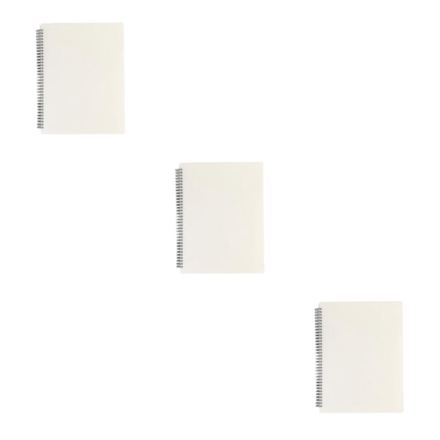mmirethe Dossier de Musique A4 Élégant Sécurise les Notes de Musique Léger et Portable Blanc 3ensemble