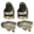 thumbnail image 2 of Thimble, Adjustable Sturdy Sewing Thimble, Exquisite Sewing Embroidery For Hand Sewing Needlework 016  M, 2 of 8