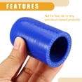 thumbnail image 6 of Unique Bargains 1Pcs 30mm 1.18" ID Universal Silicone Coolant Cap Intake Vacuum Hose End Plug Silicone Blue, 6 of 6