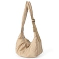 thumbnail image 1 of Bolso Bandolera Mujer Bolso Masa Nylon Casual Bolso Mano para Mujer (Camel), 1 of 9