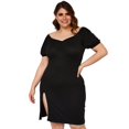 thumbnail image 1 of Vestido Roman Fashion modelo 4280 negro Talla extra 38, 1 of 6