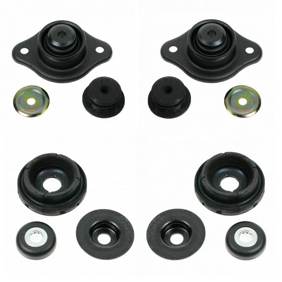 TRQ Front & Rear Upper Strut Mount Kit Set of 4 for Aveo G3 Wave Aveo 5 SKA71230