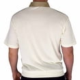 thumbnail image 3 of Classics by Palmland Horizontal Short Sleeve Banded Bottom Shirt with 2 Pockets, 3 of 3