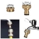 thumbnail image 4 of Universal Kitchen Tap Connector Mixer Hose Adaptor Pipe Joiner Fitting Water Connector Adapter Tool For Kitchen Garden Watering Tap Connector, 4 of 5