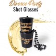 thumbnail image 7 of Brosash Divorce Party Favor Shot Glass Set - Pack of 10 Divorce Party Necklaces, Divorce Gifts for Men & Women, 7 of 7