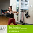 thumbnail image 6 of Web Slide 3-Pack Basics Rail System with Storage Rack, Stainless Steel - Perfect for Dynamic Warm-ups, CrossFit, Stretching, and Strength Building - Physical Rehab Equipment for Clinic, Home, or Gym, 6 of 7