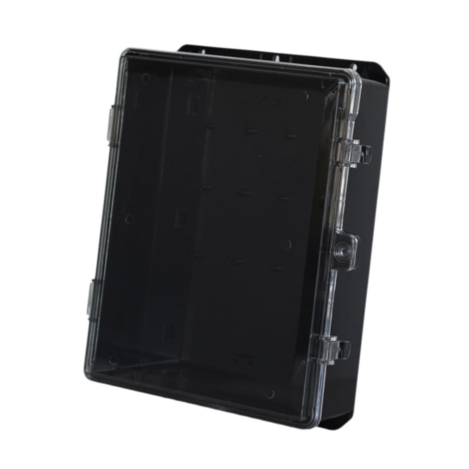 Zxpjkyu Outdoor Electrical Box Junction Box Multiuse Sturdy Dustproof Waterproof Circuit 17.9cmx10cmx25.3cm