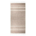 thumbnail image 1 of Turkish Style Beach Towel with Woven Stripes, Polyester Material, Tassel Design, Great Water Absorbency and Oversized Size, 1 of 6