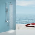 thumbnail image 2 of 2-Function Outdoor Shower System, Wall Mounted Shower Faucet Set with Rough-in Valve, 2 of 5