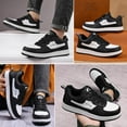 thumbnail image 6 of LAoutun Work Shoes for Men Steel Toe Shoes for Men Cushioning Steel Toe Construction Footwear Black, 6 of 6