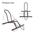 thumbnail image 3 of Bike Stand Floor Parking Rack Portable Mountain Bike Support Rack, Repair Display Rack, Road Bike Indoor Riding Stand&iuml;&frac14;?Bikes Indoor Outd, 3 of 8