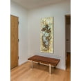 thumbnail image 4 of Marmont Hill "Floral Frenzy Blue I" Painting Print on Canvas, 4 of 7