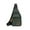Green, variant on Men's Chest Rucksacks Shoulder Crossbody Rucksacks Canvas Chest Rucksacks Leisure Hundred Sports Travel Chest Rucksacks Shoulder Crossbody Rucksacks