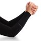 thumbnail image 1 of TYPPKMM UV Protection Arm Sleeves, Ice Silk Cooling Fabric, 1 Pair Unisex, for Driving Cycling Running, Standard black, 1 of 7