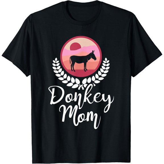 Donkey Mom - Zookeeper Animal Lover Mule Farmer T-Shirt