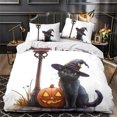 thumbnail image 3 of 2/3pcs Home Textiles Cartoon Duvet Cover Set with Pillowcase Boys Girls Halloween Bedroom Decor, 3 of 4
