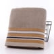 thumbnail image 4 of Toalla de baño hilada, muy absorbente, suave, apta para baño, spa, gimnasio, pieza de algodón, 4 of 8