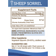 thumbnail image 5 of Secrets Of The Tribe Sheep Sorrel Tincture Dietary Supplement, Natural Herbal Extract for Digestive Support, Sheep Sorrel (Rumex acetosella) Dried Herb, Alcohol-Free Extract, Drops 2 oz, 5 of 6