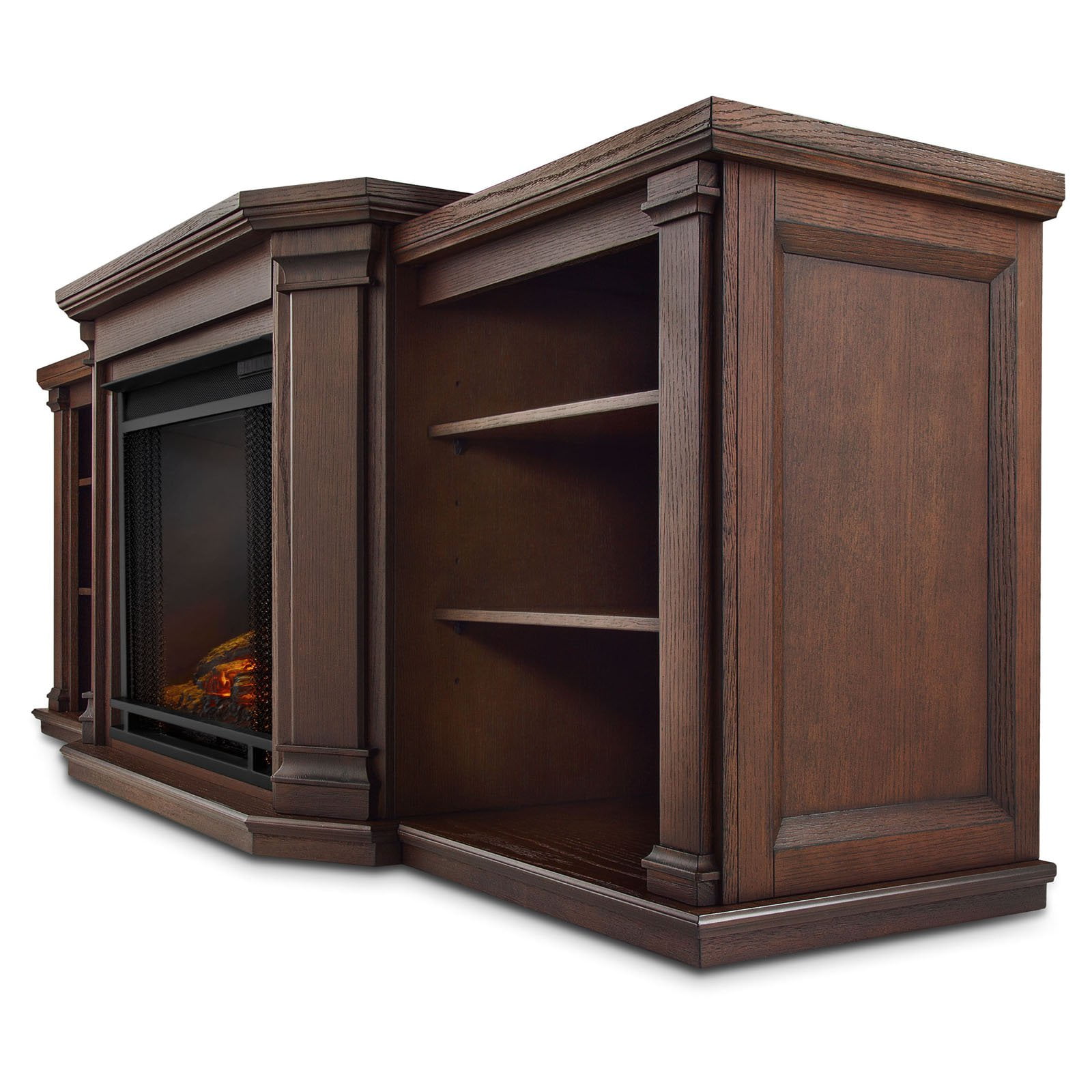 Valmont fireplace tv sale stand