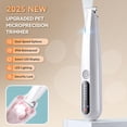 thumbnail image 2 of Recortadora de patas para perros MOONEON 2026 Precision con luz LED IP68, 2 of 9