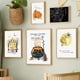 thumbnail image 4 of Sombrero mágico de calabaza de Halloween, palo de escoba, murciélago, Araña, Luna, fantasma, carteles de dulces, arte de pared, impresiones en lienzo, imágenes, decoración de sala de estar, 4 of 4