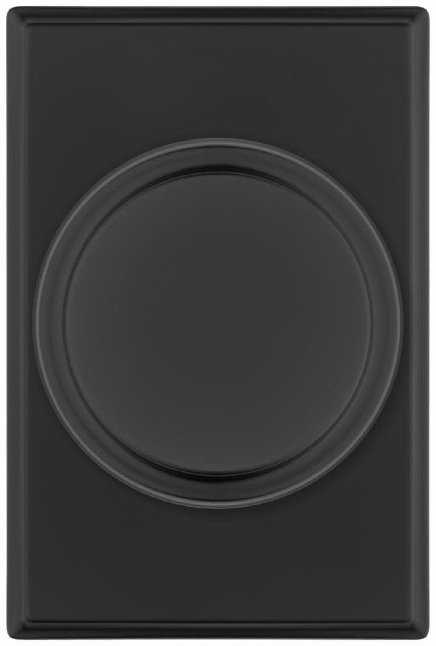 Kwikset 788SOKTRCT-514 Sora Non-Turning One-Sided Dummy Door Knob - Black