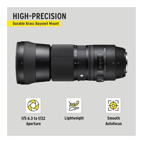 Sigma 150-600mm f/5-6.3 Contemporary DG OS HSM Zoom Lens for