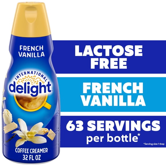 International Delight French Vanilla Coffee Creamer, 32 fl oz Bottle