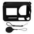 thumbnail image 2 of Silicone Case for Action 5 Pro, Soft Silicone Camera Case with Oil Sprayed Finish, Anti Collision Camera Cover for   Action 5 Pro, Carrying Portable Storage Boxes Accessory, 2 of 7