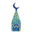 thumbnail image 2 of TETOU 8pcs Eid Mubarak Candy Boxes Ramadan Kareem Gift Case Chocolate Snack Ramadan Eid Party Packaging Box, 2 of 6