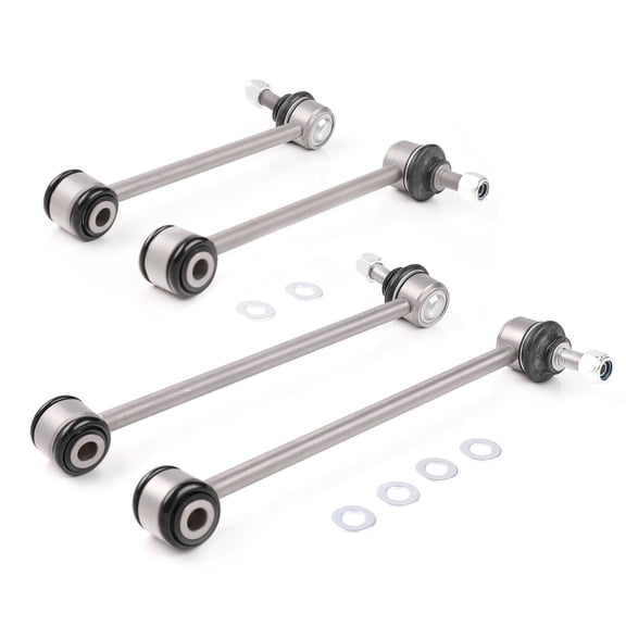 FAPO SHOCK Front and Rear Sway Bar End Links Kits Compatible With Jeep Wrangler JK JL 2007-2021 1-3.5" Lift