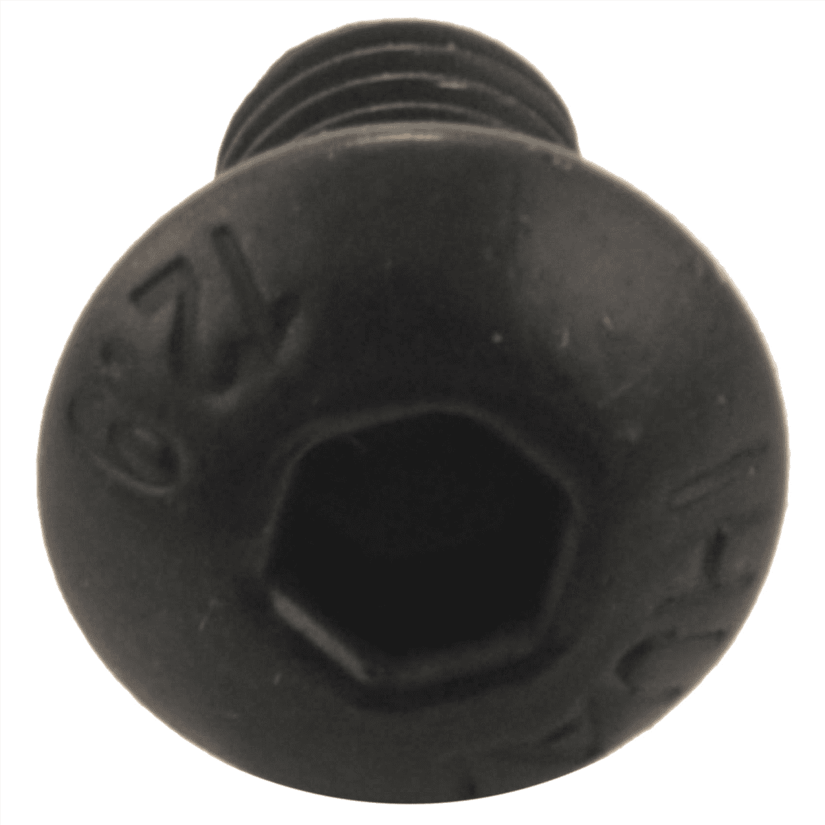 M5x8mm Button Hex Socket Cap Screw Bolt Black 300 Pcs