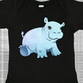 thumbnail image 4 of Inktastic Cute Baby Hippo Boys or Girls Baby Bodysuit, 4 of 5