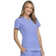 thumbnail image 6 of HeartSoul Break On Through Women's Scrubs Top Split Neck HS765, 6 of 7