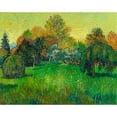 thumbnail image 3 of Van Gogh, Vincent 24x20 Black Modern Framed Museum Art Print Titled - The Poets Garden (1888)Â&nbsp;, 3 of 5