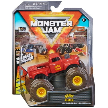 Monster Jam, 12-Pack 1:64 Scale Monster Truck Vehicles (Walmart ...