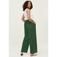 thumbnail image 2 of Ellos Plus Size Linen-Blend Elastic Waist Drawstring Relaxed Pant, 2 of 5