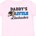 thumbnail image 4 of Inktastic Daddy's Little Linebacker Boys or Girls Toddler T-Shirt, 4 of 5