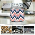 thumbnail image 6 of Yayeee Ashtray with Lid for Cigarette Smokeless Stainless Steel Home Ash Holder, White Geometric, 6 of 7