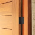 thumbnail image 6 of Design House 6-Pack Matte Black Door Hinges ? 3.5-inch x 3.5-inch ? Square Corner Radius Steel Door Hinge  ? Fits Standard Doors ?   185934, 6 of 6
