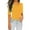 Yellow, variant on LIZUOJUNF Womens Summer Tops Women Tops Slim Fit Half Sleeve Shirts Crew Neck Going Out Basic Tees Solid Color Y2K Clothes 2025 Summer Top Tunic Tops 2025 Dressy