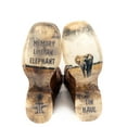 thumbnail image 2 of Men's Tin Haul Safari Boots with Memory Sole Handcrafted Square Toe Brown, 2 of 3